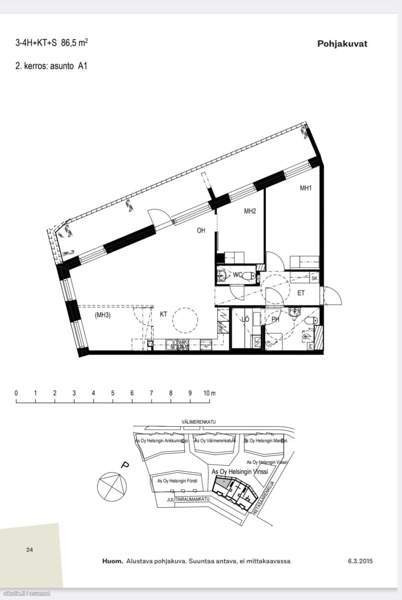 4h + avok + kph + s + wc + p  Helsinki - изображение 4