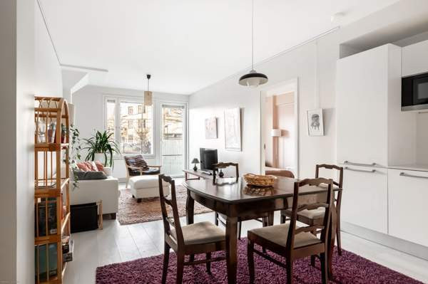 3h+avok+s+ranskal.parveke (yj. 3h+kt+s)  Helsinki - valokuva 1