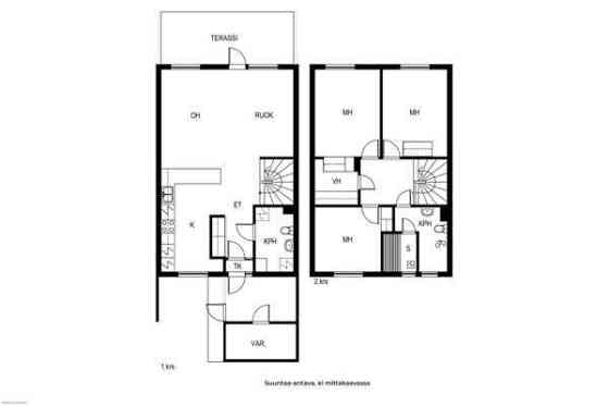 4h + avok + kph + s + wc + vh + piha  Helsinki