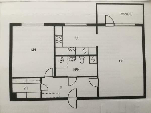 2h + kk + p + vh  Mikkeli – foto 3