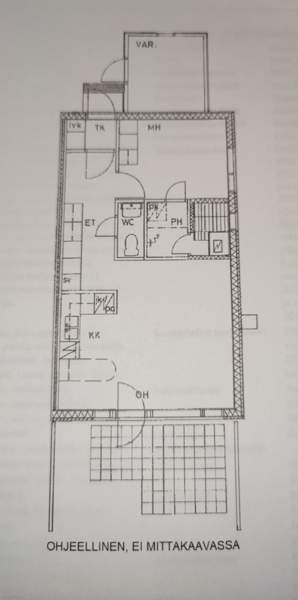 2h + avok + s + varasto + autotallipaikka  Коувола - изображение 2