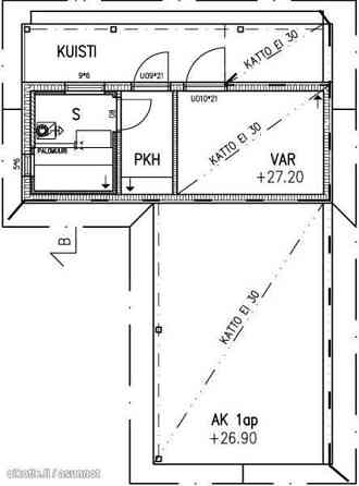 4h+avok+2wc+khh/kph+kph+s+ullakko+ulkovarasto+piha  Helsinki