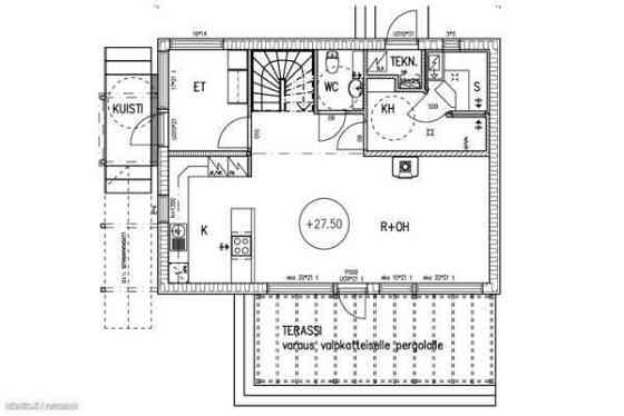 4h+avok+2wc+khh/kph+kph+s+ullakko+ulkovarasto+piha  Helsinki