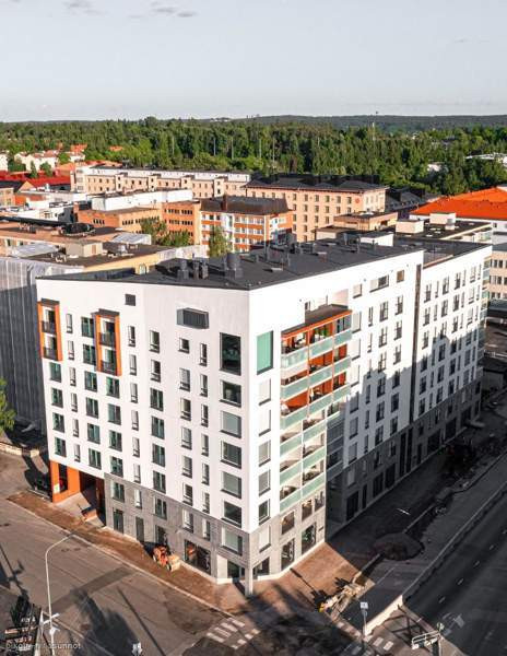 2h/kt + kph + ranskalainen parveke  Tampere - valokuva 1