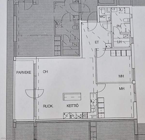 3h + avok + s + p  Helsinki - photo 2