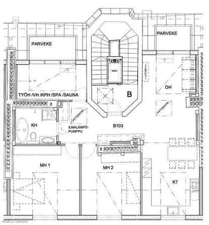 4h + kt + kph + 2 parveketta  Helsinki