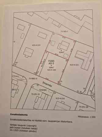 2h + k + 2 yläkerran makuutilaa/huonetta + saunaos  Vantaa