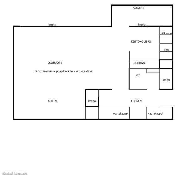 1h + kk + p  Lovisa - valokuva 2