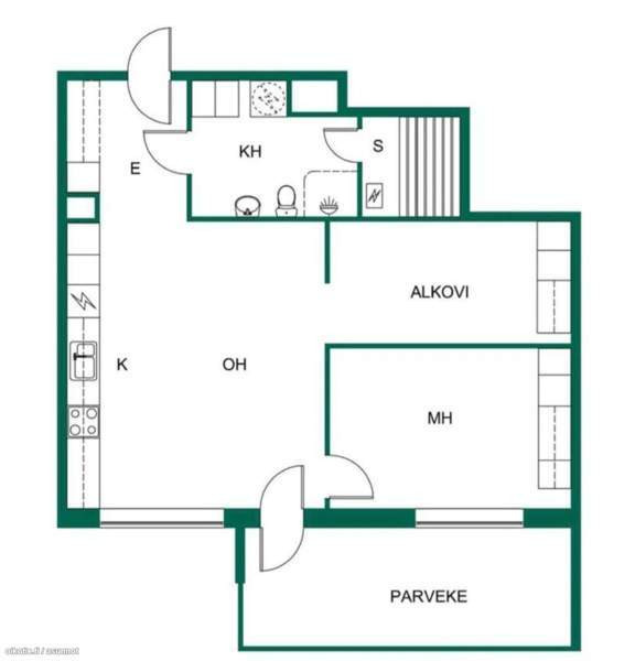 2h + s + p  Rovaniemi – foto 1