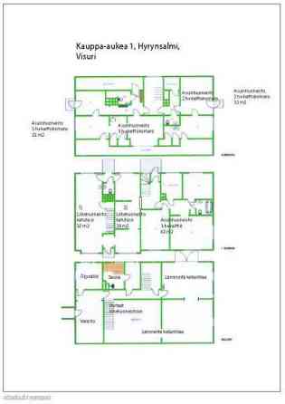 8h + 2 liikehuonetta  Hyrynsalmi