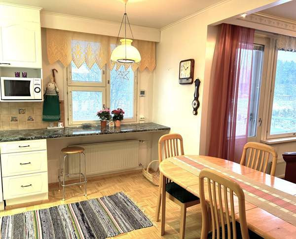 3h+avok+vh+kph+s+wc+kaksi parveketta+porrashissi  Kitee – foto 4