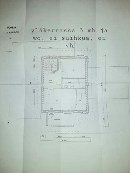 5h + k + vh + khh + kph + s + 2wc + terassi + p +  Kokkola – foto 4