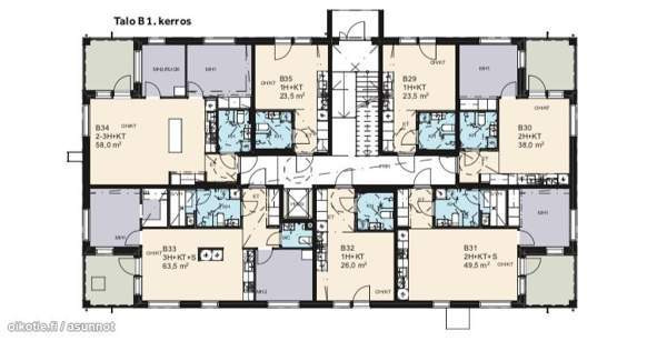 1h + kt + kph + rp  Tampere – foto 8