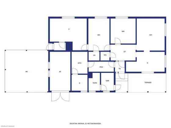 4h, k, s, ph, wc, autotalli  Urjala