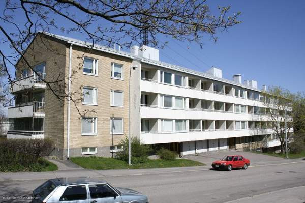 2h + k + kph + vh + lasit. parveke  Helsinki - valokuva 1