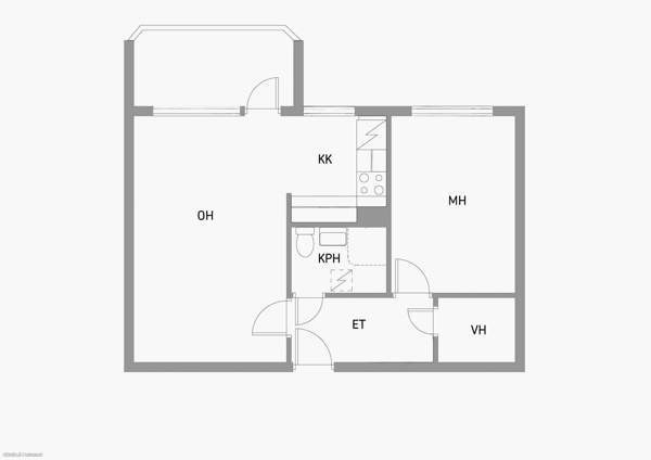 2h + kk + kph + vh  Raasepori - valokuva 2