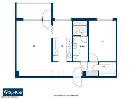 2h + k +sauna+ p lasitettu  Jyvaeskylae