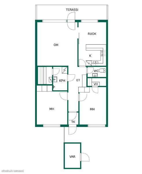 3h + k + s  Kouvola - valokuva 2