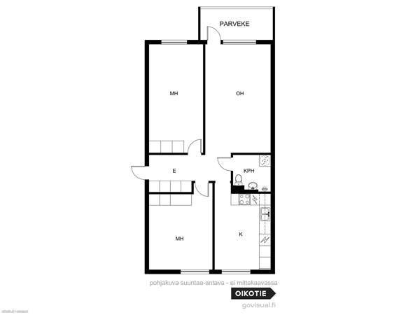 3h + k + p  Vantaa – foto 2