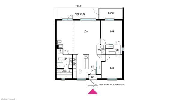3-4h+k+s+autotalli  Helsinki - valokuva 2