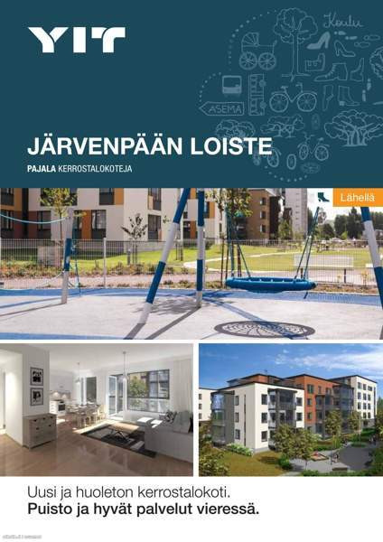 2h + ak + p + lasitettu parveke  Jaervenpaeae – foto 5