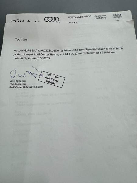 Audi A4 Kontiolahti - valokuva 7