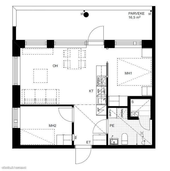 3h + avok + s + p  Sibbo – foto 2