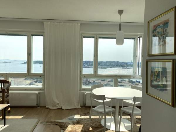 Merinäköalalla 2h+k+sauna+lasit.p  Helsinki - valokuva 3
