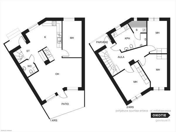 5h, keittiö, kph, sauna ja wc  Vantaa - valokuva 6