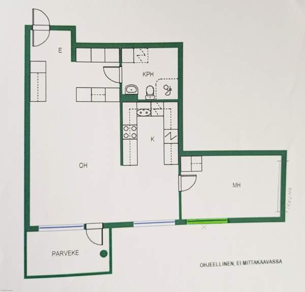 2h + lasitettu p  Helsinki – foto 5