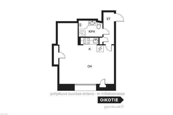 1h + avok+alkovi+kph  Helsinki – foto 2