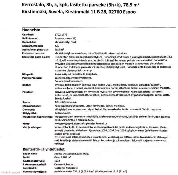 3h + p  Espoo - valokuva 8