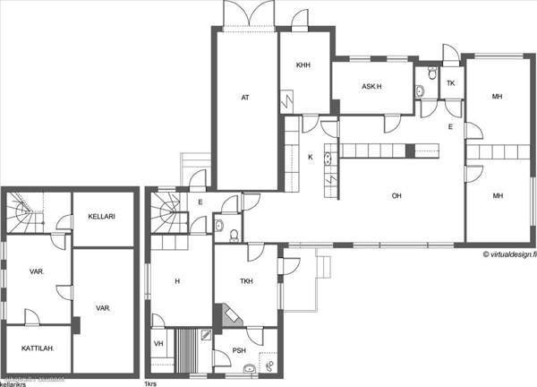 4h + k + s +  lisäksi khh, var, kellari, ask.h ja  Glebychevo – foto 1