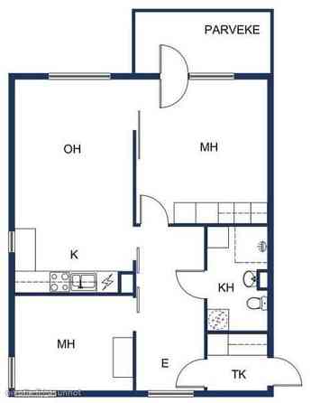 3h avokeittiö + parveke (yhtiöjärjestyksen mukaan  Espoo