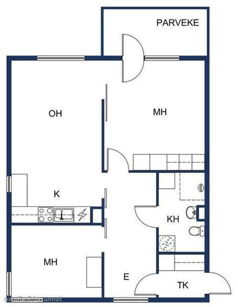 3h avokeittiö + parveke (yhtiöjärjestyksen mukaan  Espoo – foto 2