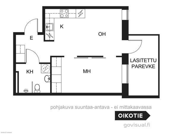 2h + avok + p  Tampere – foto 8