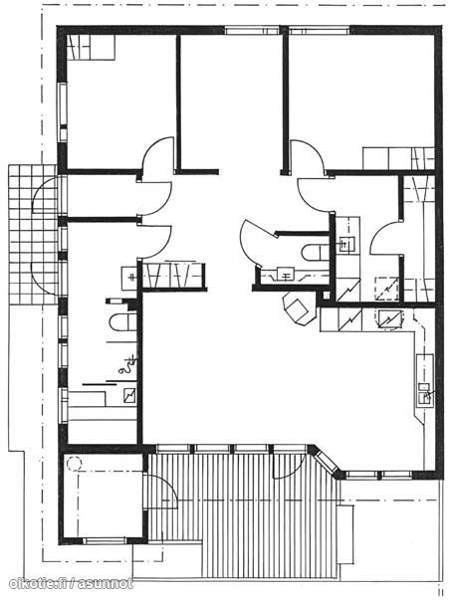 4h + avok+ sauna 2 WC, kodinhoitohuone, vaatehuone  Vantaa – foto 6