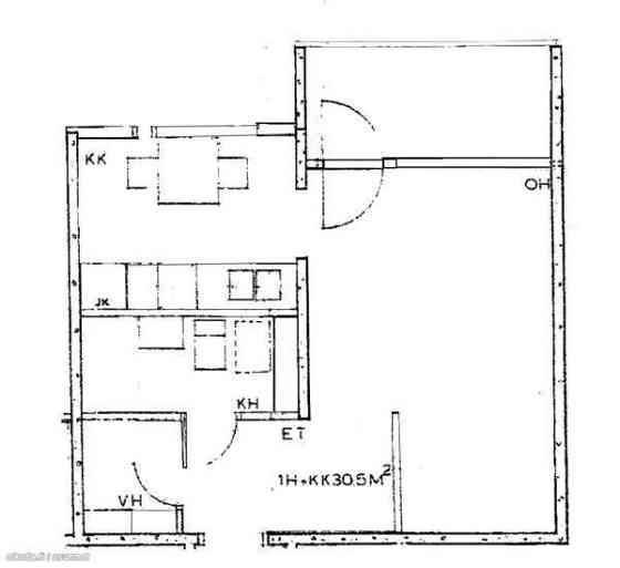 1h + kk + wc/ph  Seinäjoki