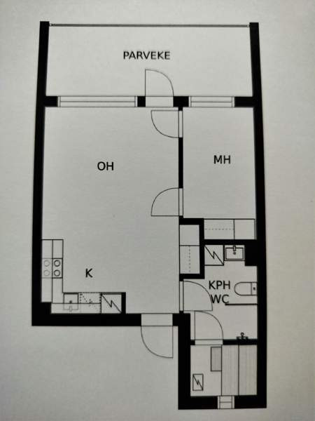 2h + avok + s + p  Kuopio - valokuva 4