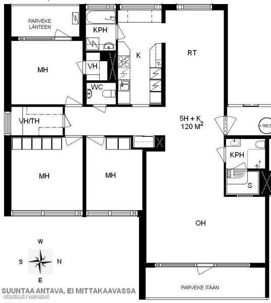 4-5h + k + vh + 2 kph + s + 2 wc + 2 las. p + at  Kuopio - photo 2