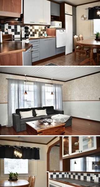 3mh+olohuone+avokeittiö+takkahuone+sauna+kph+wc+au  Kaskinen - photo 2