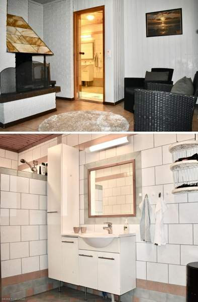 3mh+olohuone+avokeittiö+takkahuone+sauna+kph+wc+au  Kaskinen - photo 3