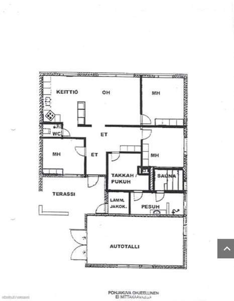 3mh+olohuone+avokeittiö+takkahuone+sauna+kph+wc+au  Kaskinen - photo 5