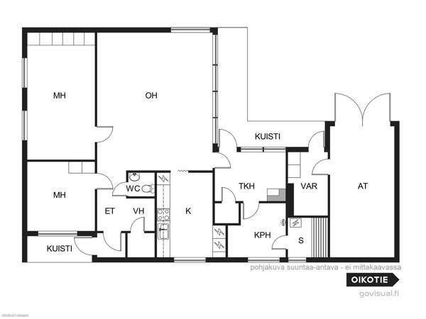 2mh + oh + k + takkah + kph + s + lämmönjh + autot  Rautjärvi - изображение 3