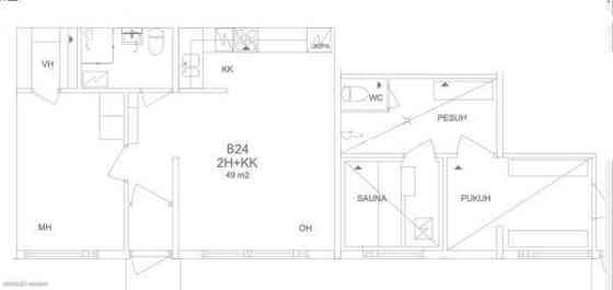 2h + avok + terassi  Asikkala