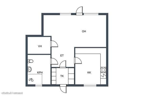 1h + kk + vh + kph  Kouvola - valokuva 7