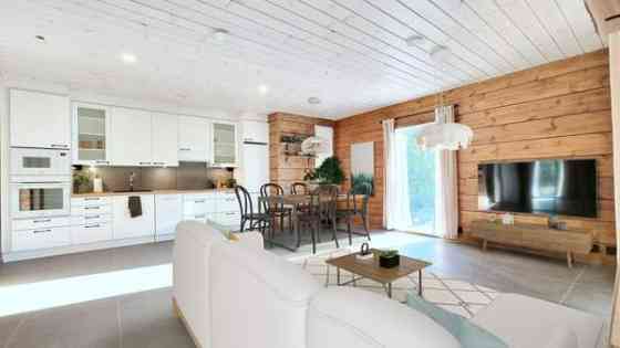 2h + avok. (50mВІ) + lasitettu terassi (22,5mВІ)  Glebychevo