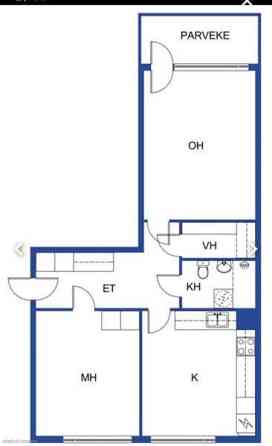 2h + k + kph + vaatehuone  Rovaniemi