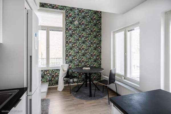 2h + avokeittiö + oma terassi + ranskal. parveke  Turtkul - valokuva 2