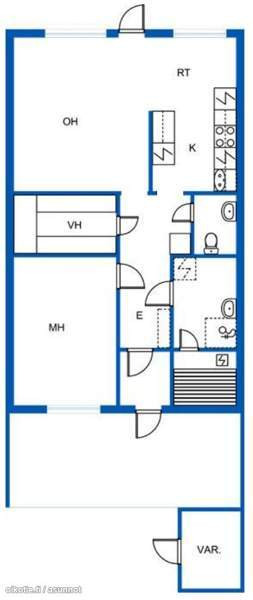 2h + s, wc, psh, vh  Hollola – foto 2